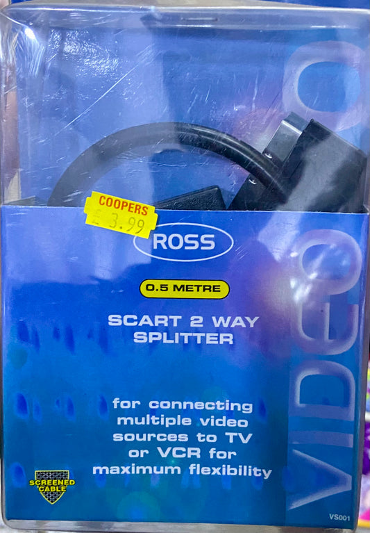 ROSS SCART 2 WAY SPLITTER