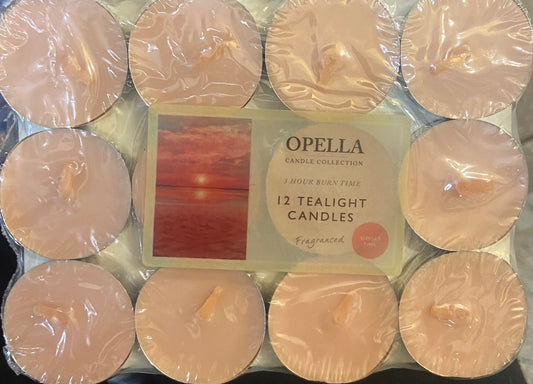 OPELLA 12 TEANIGHT CANDLES