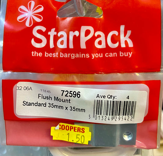 STAR PACK ENCASTREMENT STANDARD 35mm x 35mm