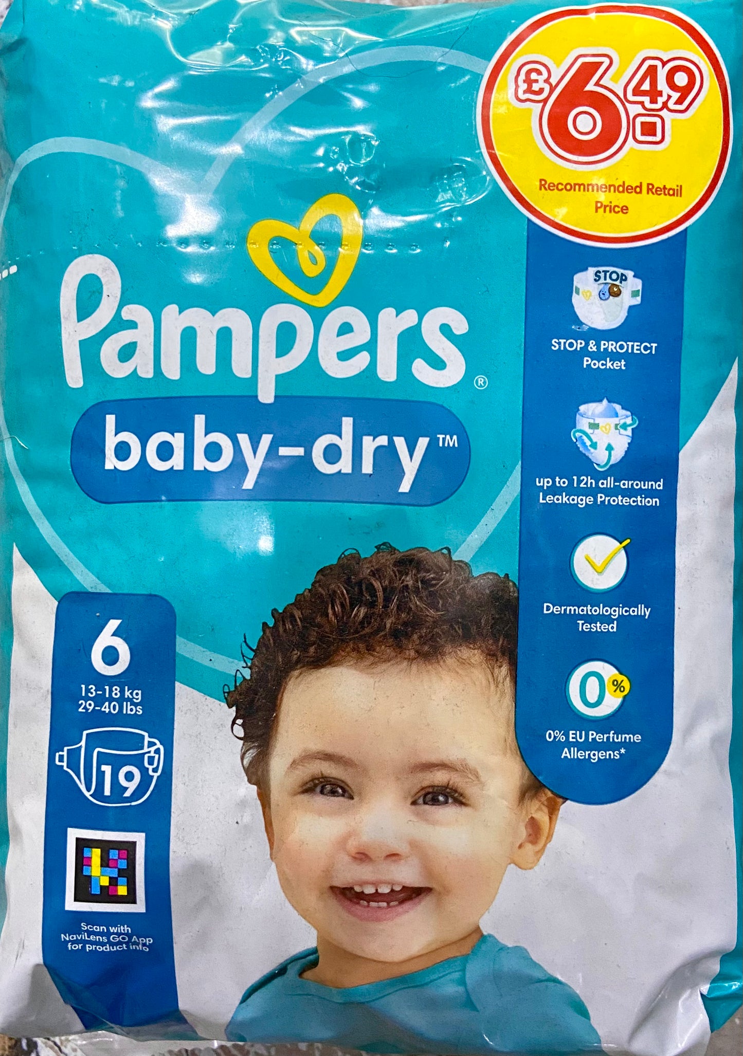 PAMPERS BABY-DRY 6