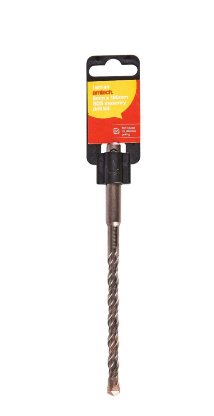 Amtech SDS masonry drill bit 8mm x 160mm