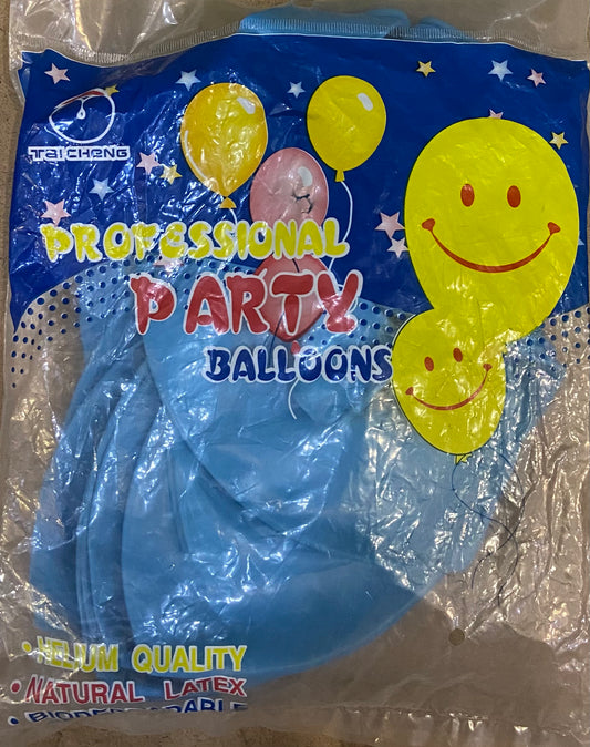 PROFESSIONAL PARTY BALLOONS BLUE