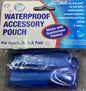 WATERPROOF ACCESSORY POUCH FOR BEACH, BATH & POOL