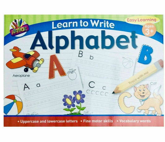 LEARN TO WRITE ALPHABET
