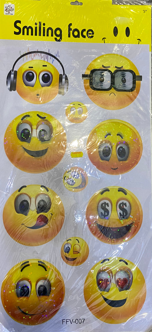 SMILING FACE STICKERS