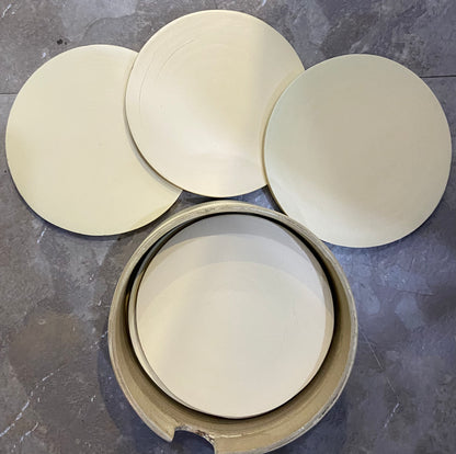 Set de 6 sous-verres BB Crème