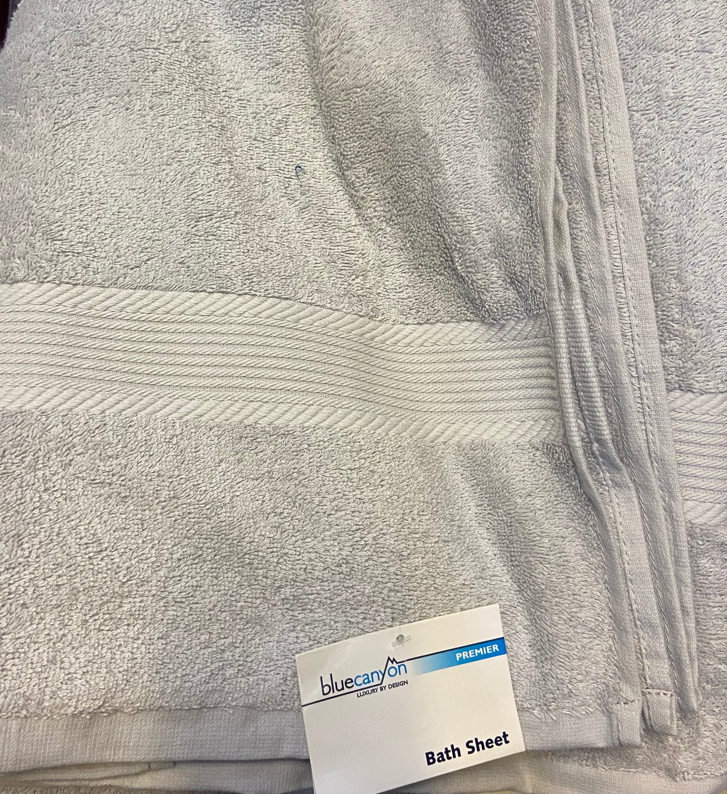 DRAP DE BAIN BLUE CANYON GRIS