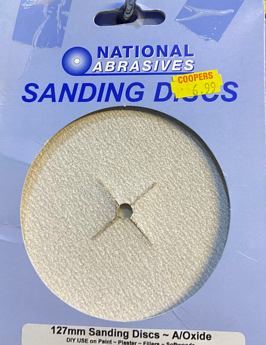 SANDING DISC 5 ASSORTED