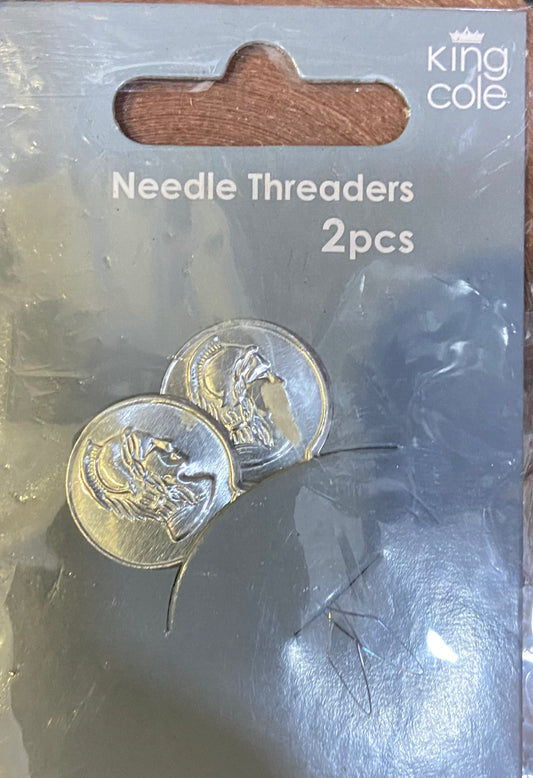 KING COLE NEEDLE THREADERS 2pcs