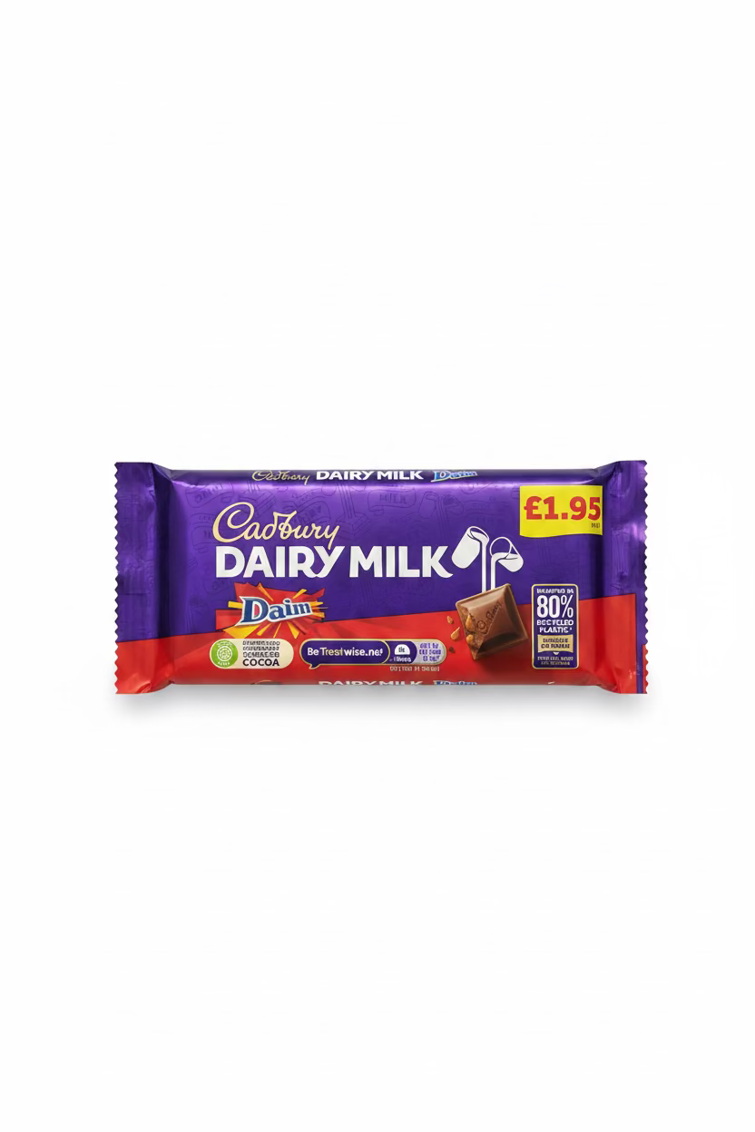 CADBURY DIARY MILK DAIM 120g