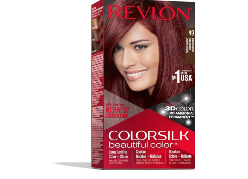 Revlon colorsilk Beautiful Color, 49 Auburn Brown