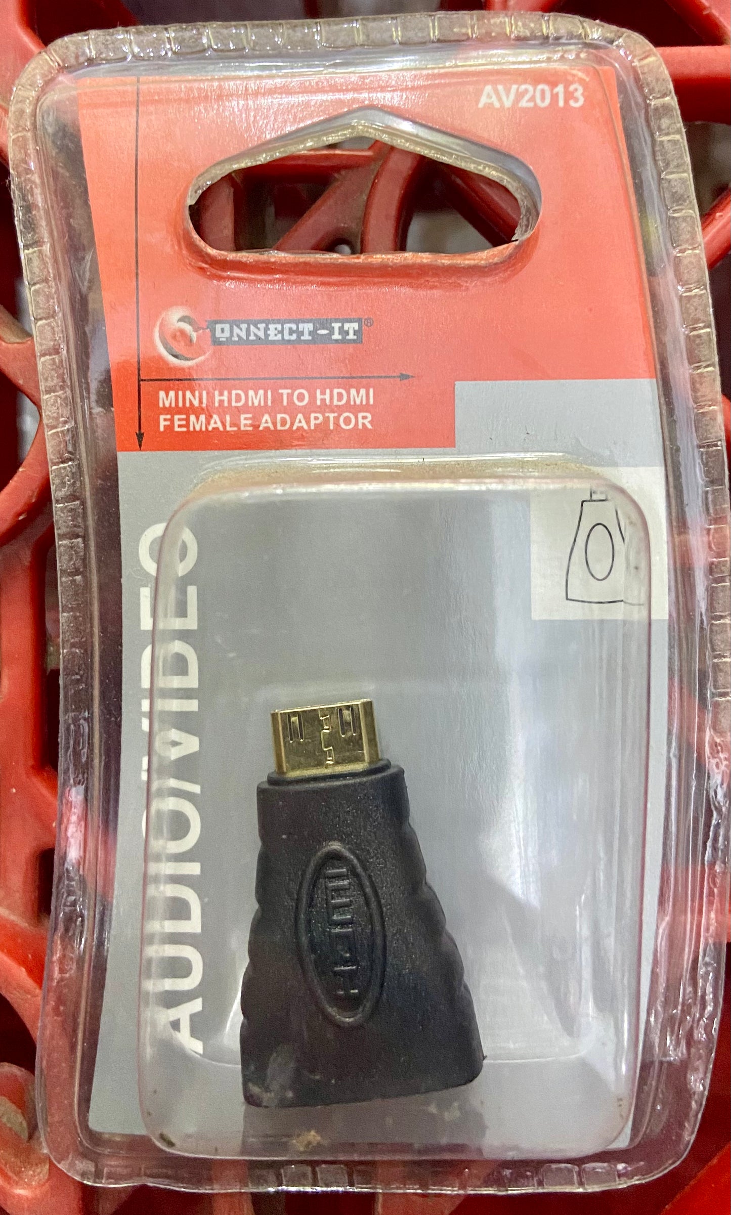 MINI HDMI TO HDMI FEMALE ADAPTOR