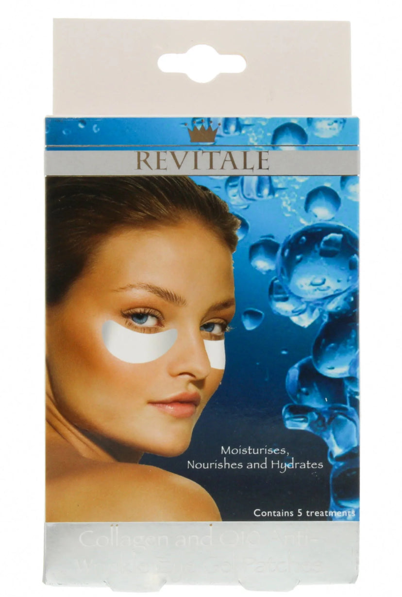 Patchs de Gel Anti-Rides au Collagène et Q10 pour les Yeux Revitale