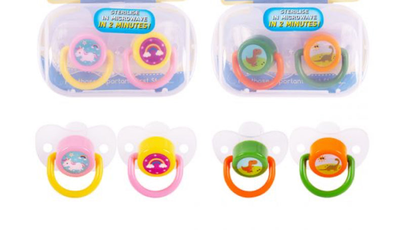 FIRST STEPS 2 DAYTIME SOOTHERS 0m+