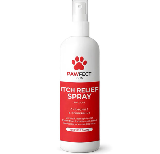 PAWFECT PETS ITCH RELIEF SPRAY CHAMOMILE & PEPPERMINT FOR DOG 237ml