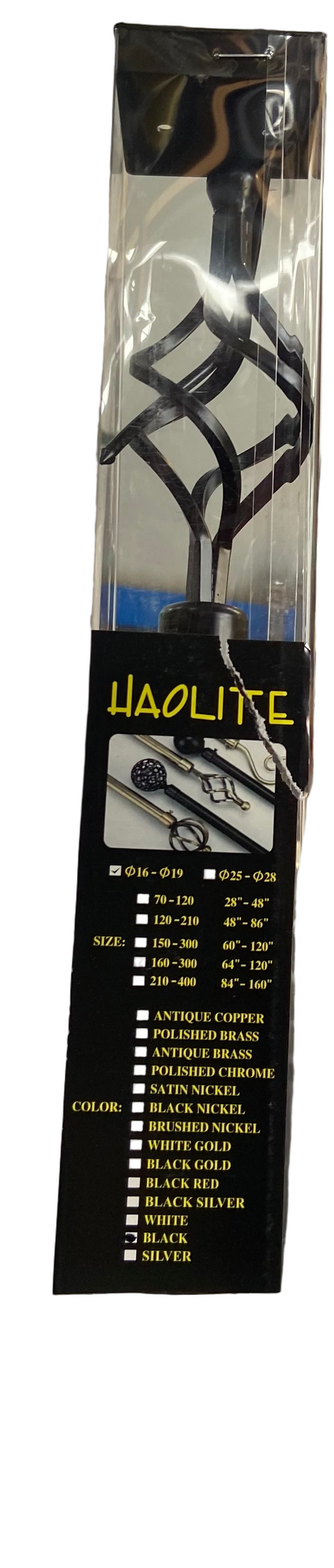 1x tringle à rideau en métal Adorn, couleurs, longueur extensible de 160 cm à 300 cm AJ037