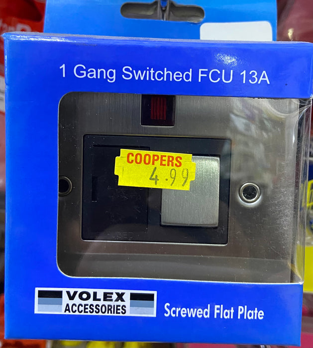 Upgrade Your Décor with 1 Gang Switched Screwed Flat Plate Latest Styles