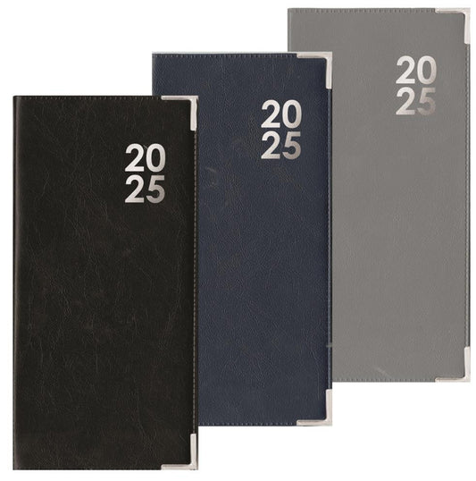 2025 SLIMLINE WEEK TO VIEW PREMIUM DIARIES