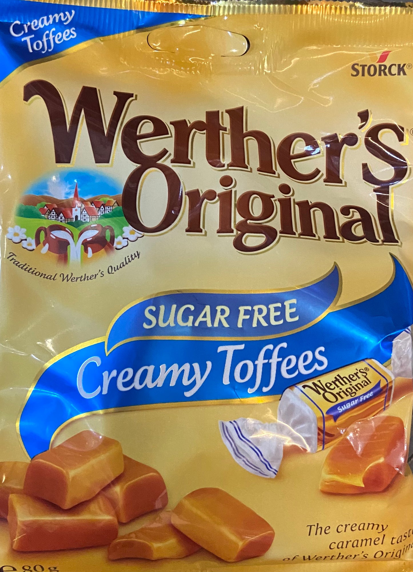 WERTHER’S SUGAR FREE CREAMY TOFFEES