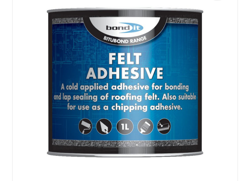 Bond It Felt Adhesive - Black 1L