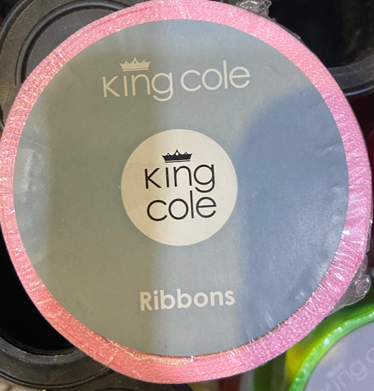 KING COLE RIBBON 4M Light Pink