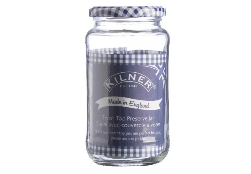 TWIST TOP PRESERVE JAR 580ml