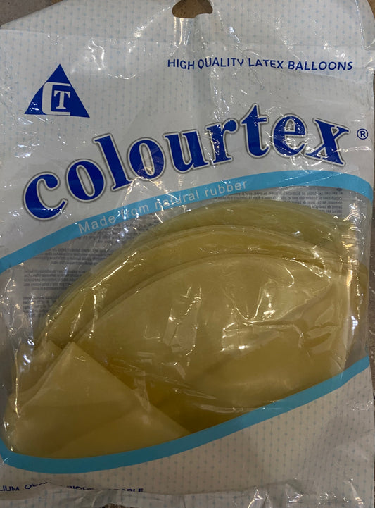 COLOURTEX HIGH QUALITY LATEX BALLOONS CLEAR