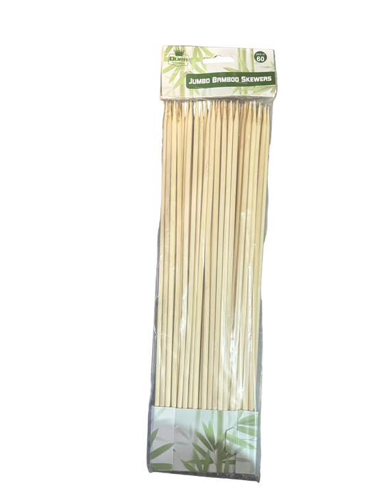 BROCHETTES GÉANTES EN BAMBOU DURA lot de 60