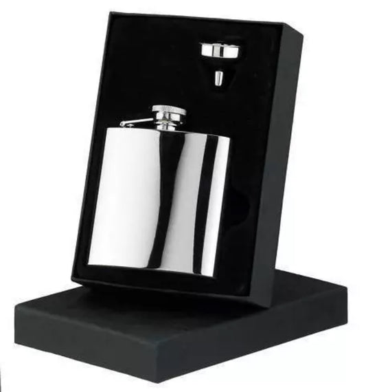 APOLLO FLASQUE 6oz ENTONNOIR INOX