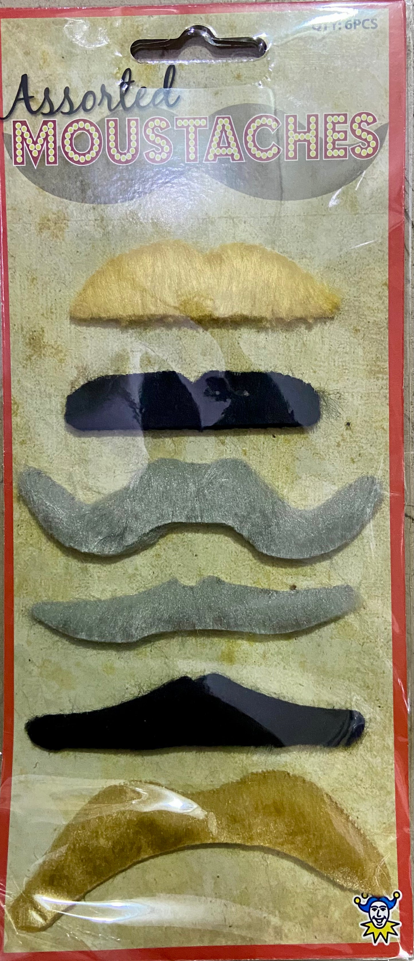 MOUSTACHES ASSORTIES