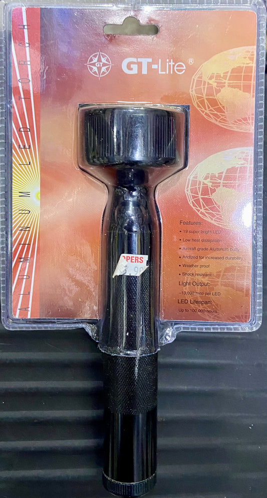 LAMPE TORCHE À LED EN ALUMINIUM