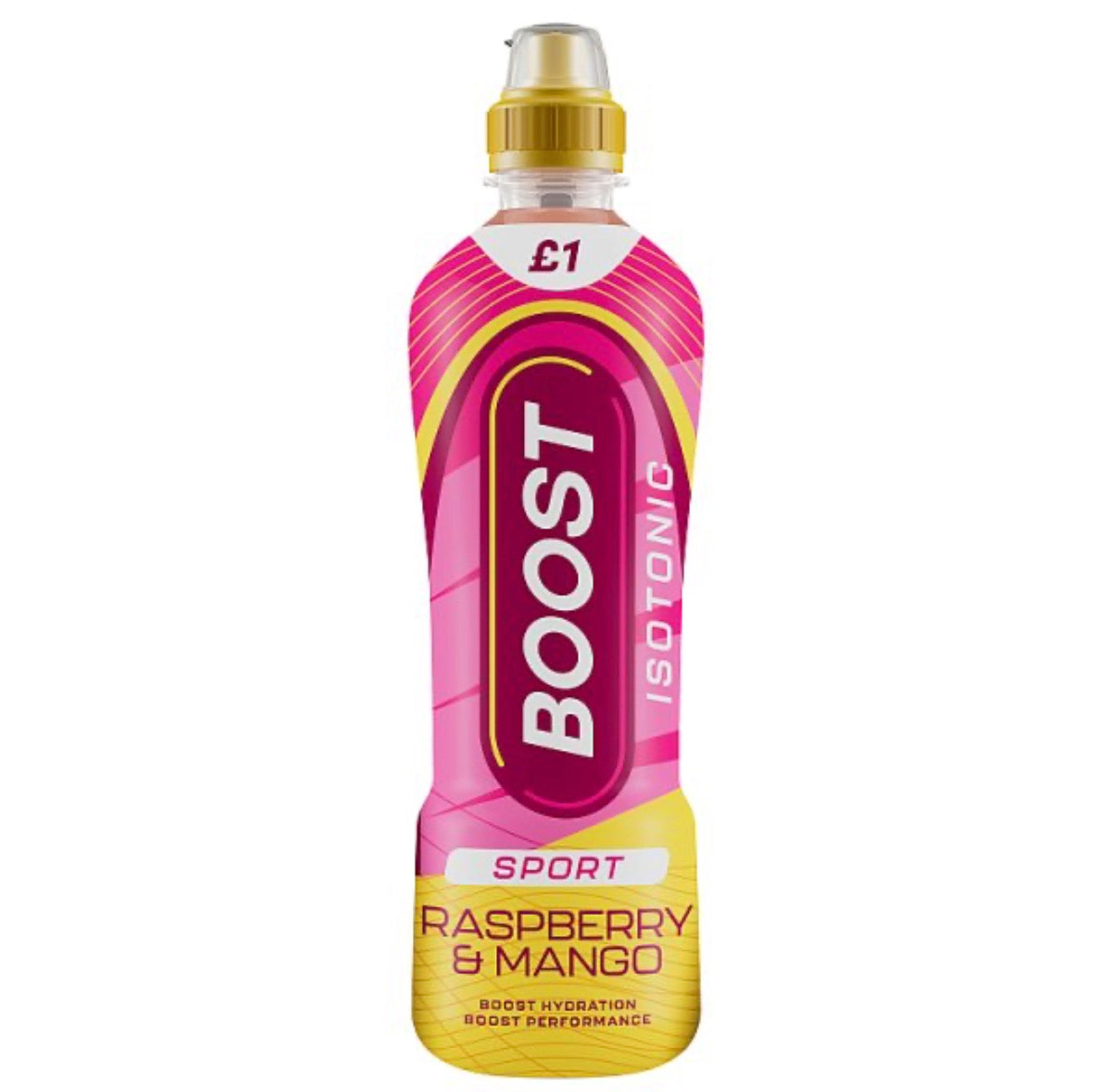 BOOST SPORT RASPBERRY & MANGO 500ml
