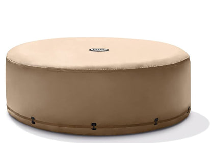 Intex Energy Efficient Spa Cover Pool Cover Spa Accessory Tub Protector Beige