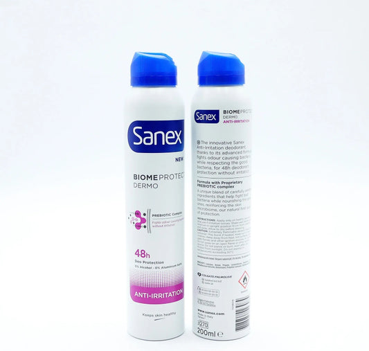 SANEX ANTI PERSPIRANT BIOME ANTI IRRITATION 200ML
