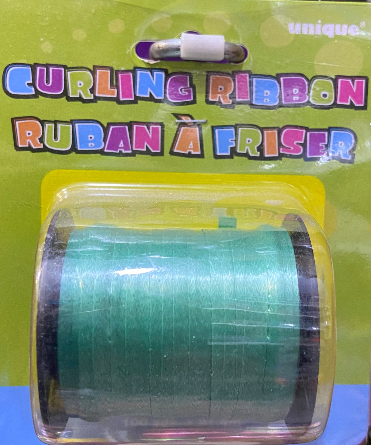 UNIQUE Curling Balloon Ribbon Emerald GreenRoll 100 Yard 91.4mx5mm