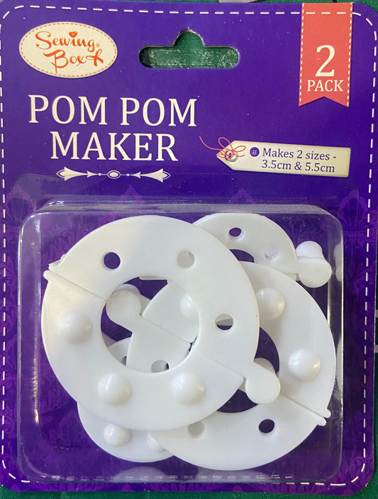 FABRICANT DE POMPONS 3,5 cm et 5,5 cm