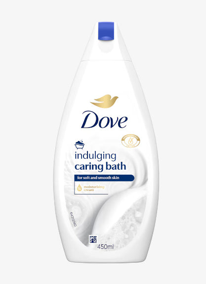 DOVE INDULGING CARING BATH MOISTURISING CREAM 450ml