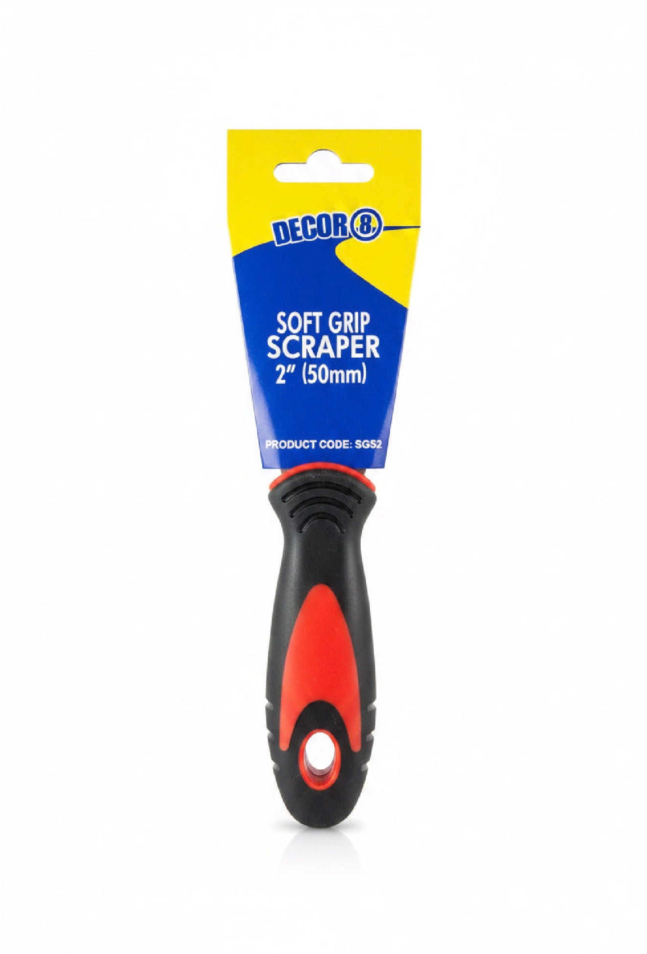 Decor soft grip scraper 2" 50mm