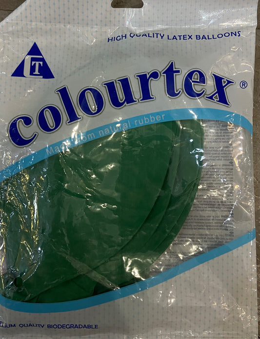 COLOURTEX HIGH QUALITY LATEX BALLOONS Green