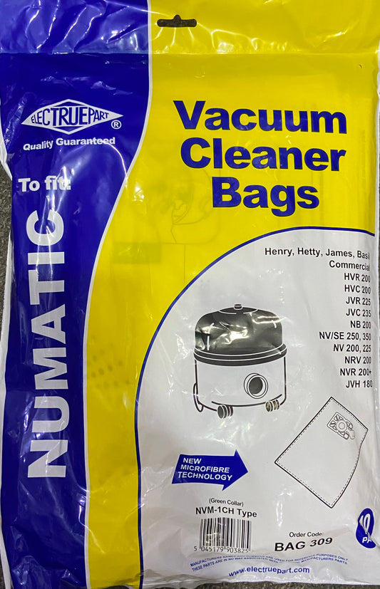 SACS POUR ASPIRATEUR ELECTRUEPART 309