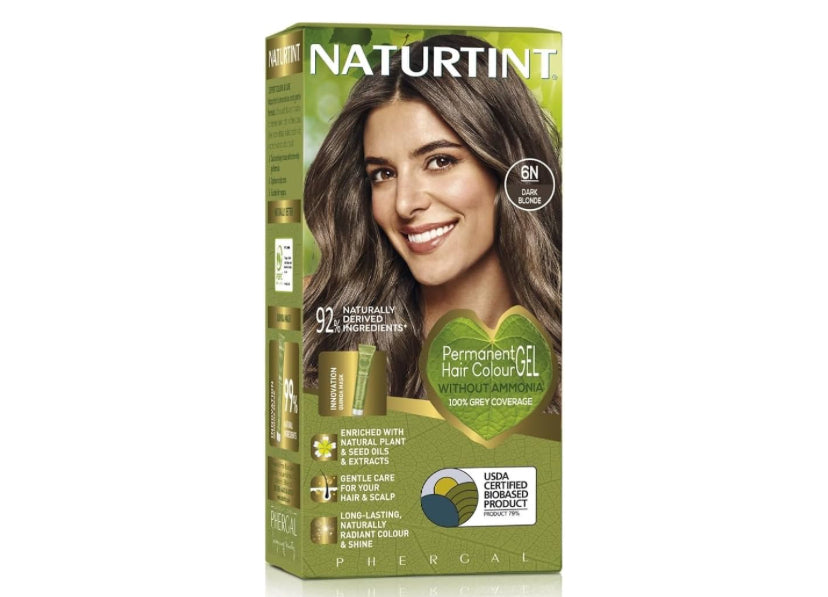 Naturtint Permanent Hair Colour, 6N Dark Blonde