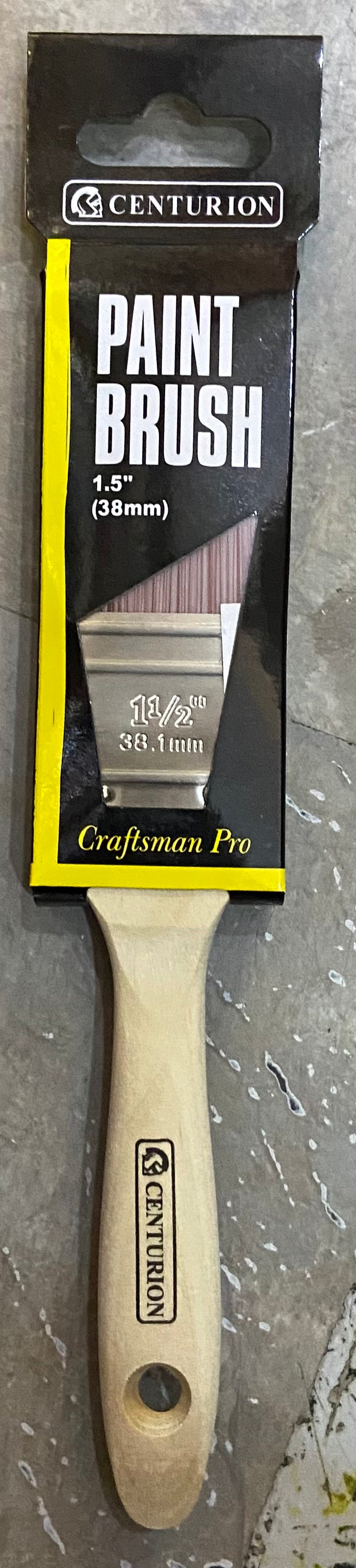 Pinceau professionnel 38 mm (1,5") pour travaux de précision