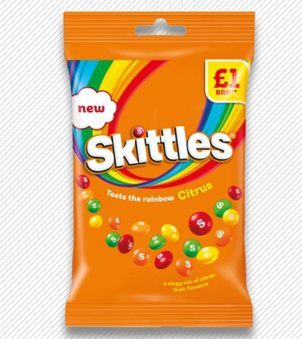 SKITTLES AGRUMES 109g