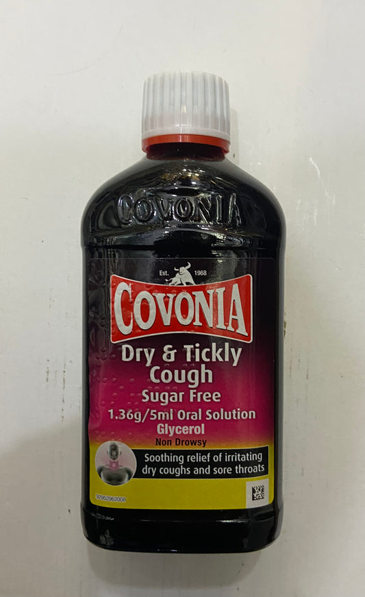 Covonia Dry & Tickly Coughs Sugar-Free Solutions