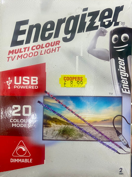 VEILLEUSE TV MULTICOLORE ENERGIZER