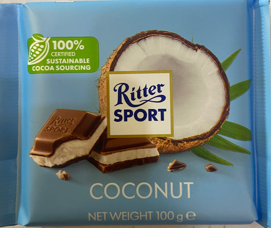 RITTER SPORT COCONUT 100g