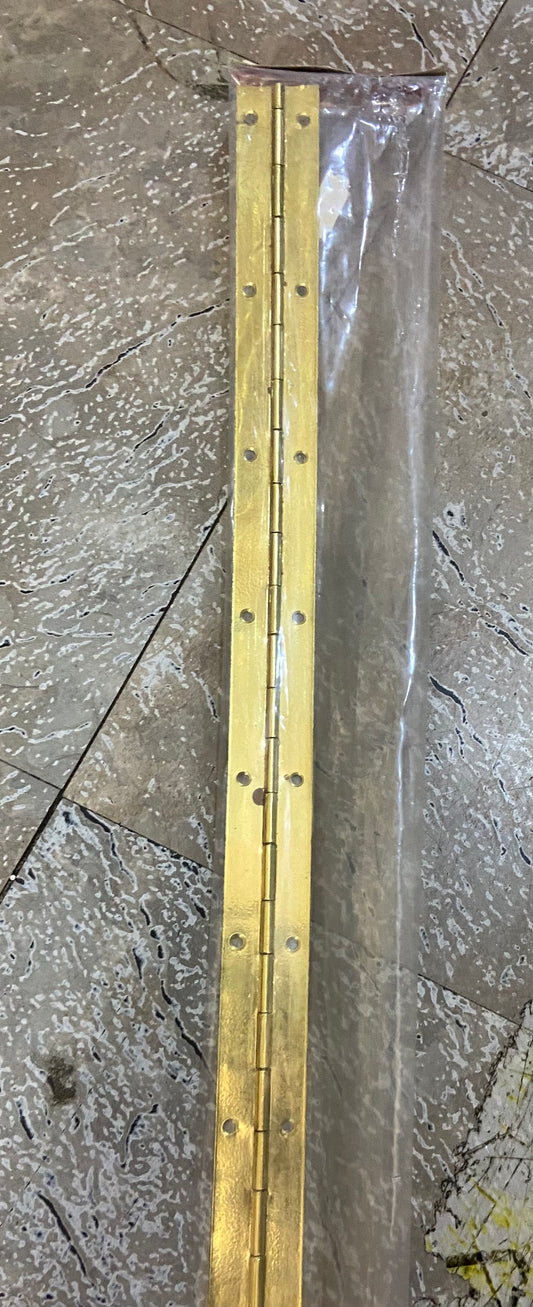 PIANO HINGE BRASSED 25mm X 900mm