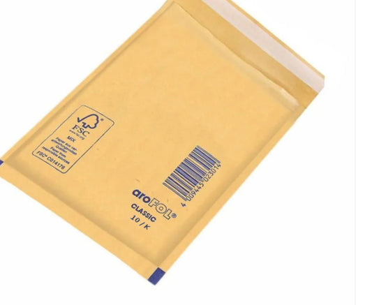 FEATHER POST GOLD BUBBLE ENVELOPE SIZE K/7