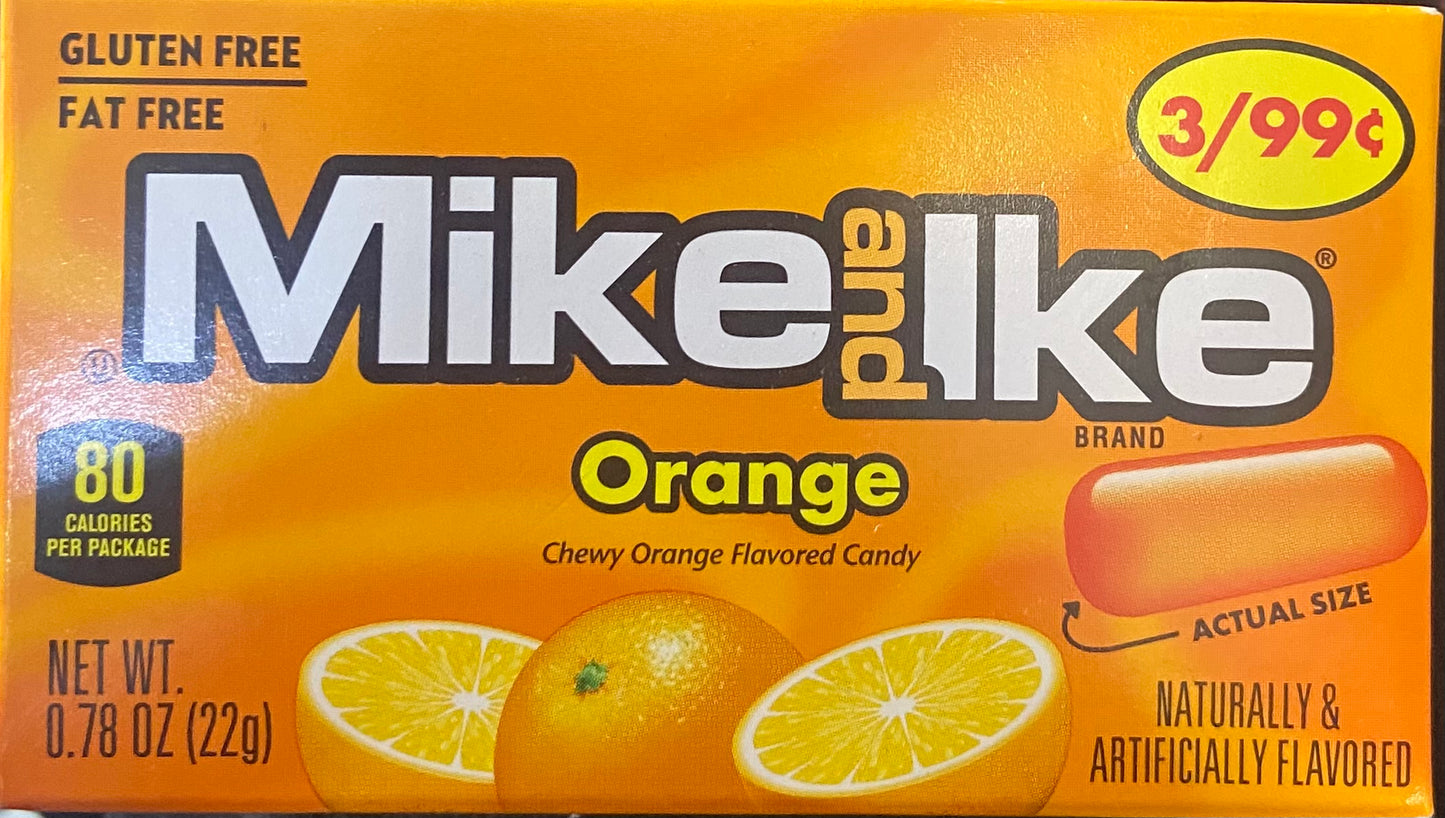 MIKE AND IKE ORANGE