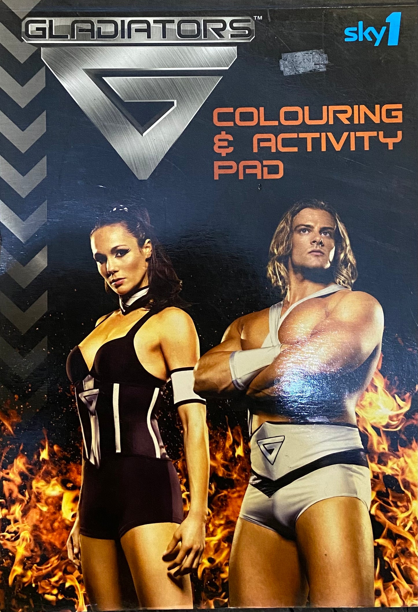 GLADIATORS COLOURING & ACTIVITY PAD